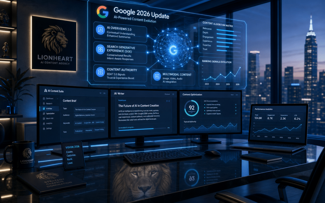 Mastering AI Content Creation: Navigate Google's 2026 Update