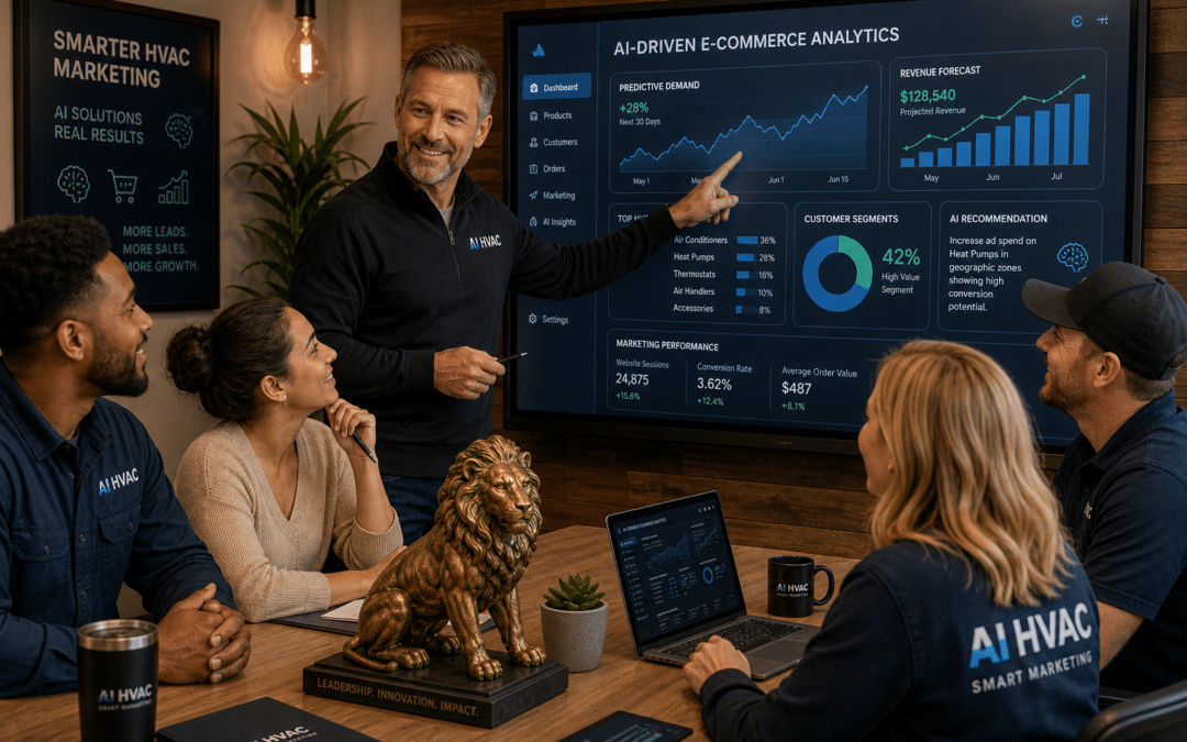 AI e-commerce marketing strategies for HVAC companies