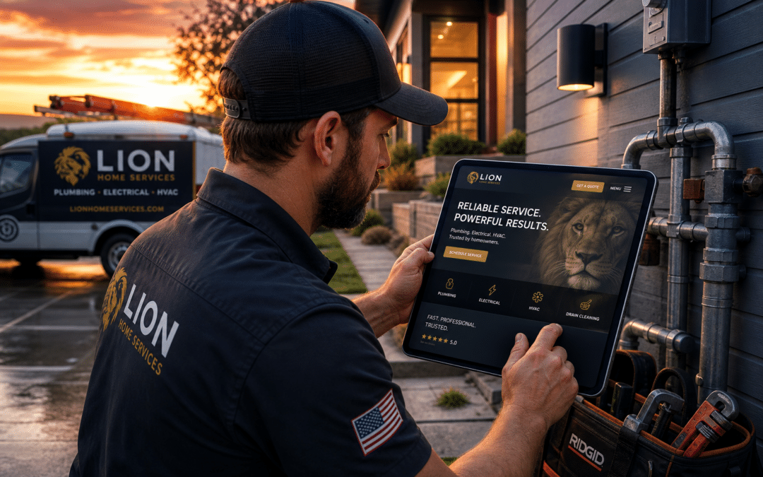 Conversion-focused web design for top home services businesses in Orange County